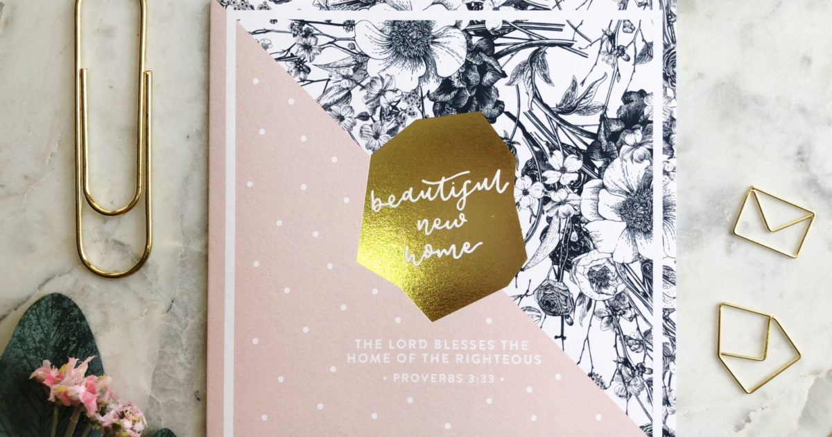 Christian New Home Cards | Cheerfully Given