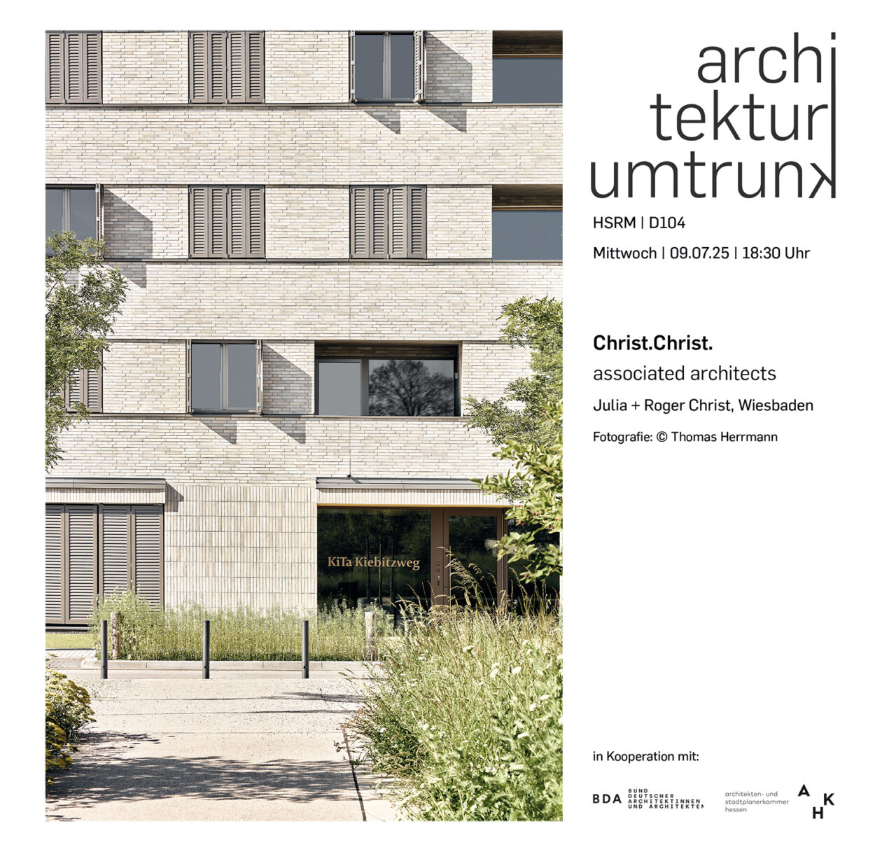 Architekturumtrunk left right aligned