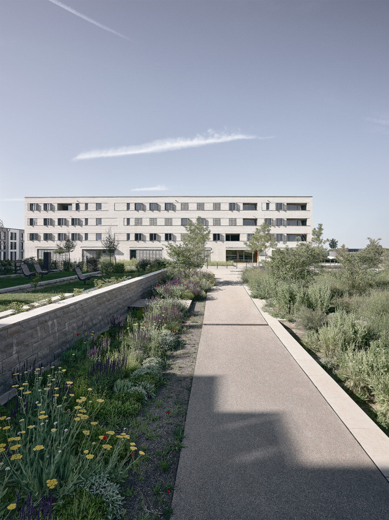 Wohnbau und kindertagesstätte am hainweg left aligned