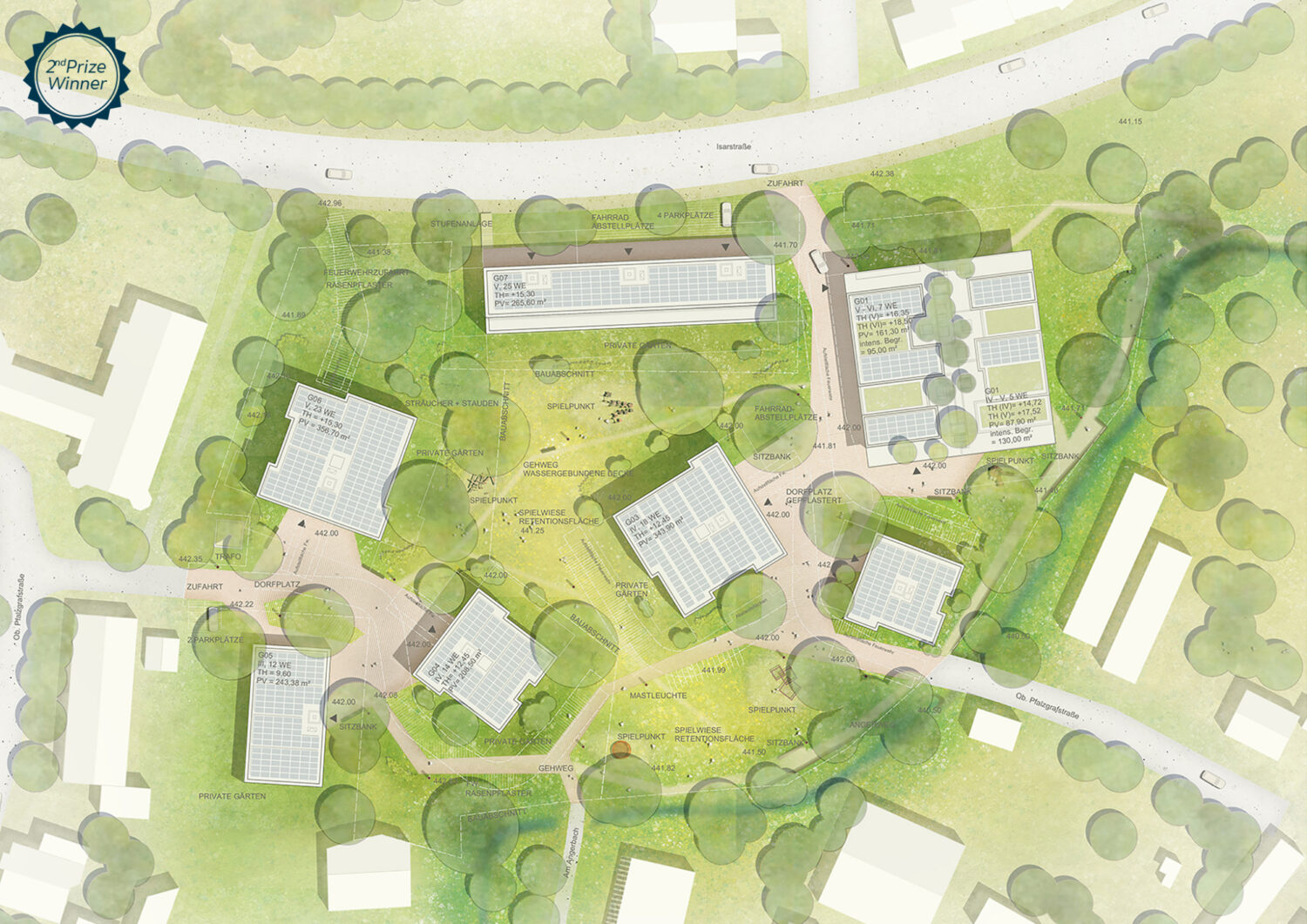 Erna angerbach wohnt im grünen