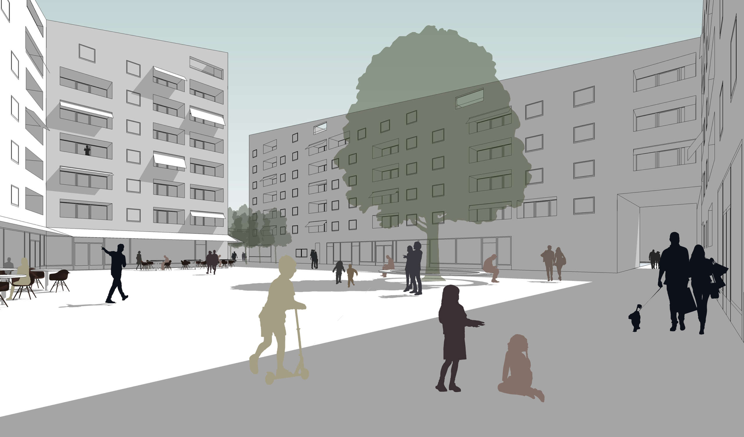 Wohnquartier Am Buergerhaus Mainz Kostheim Visualisierung Lead Image Beschnitten