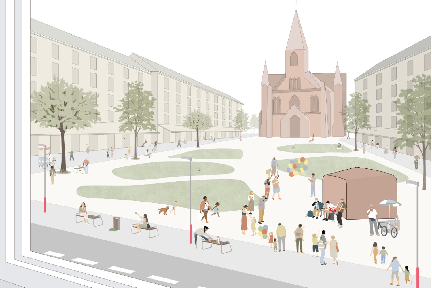 Trafo Perspektive 01 left right aligned image