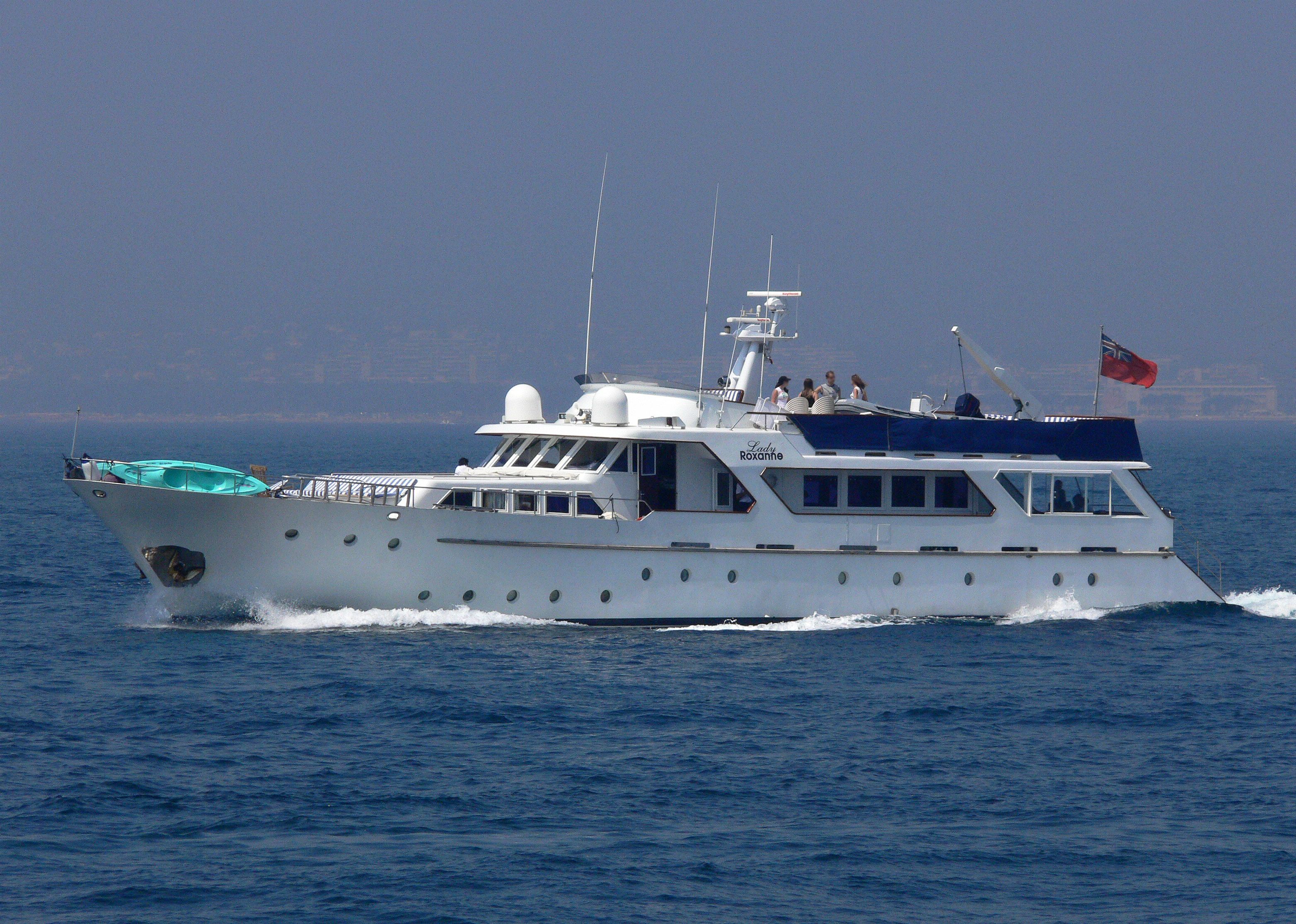  Marquet、YACHTS、海外版超希少レゾネ、新品額付 Lady Roxanne yacht (Benetti, 29.99m, 1971)