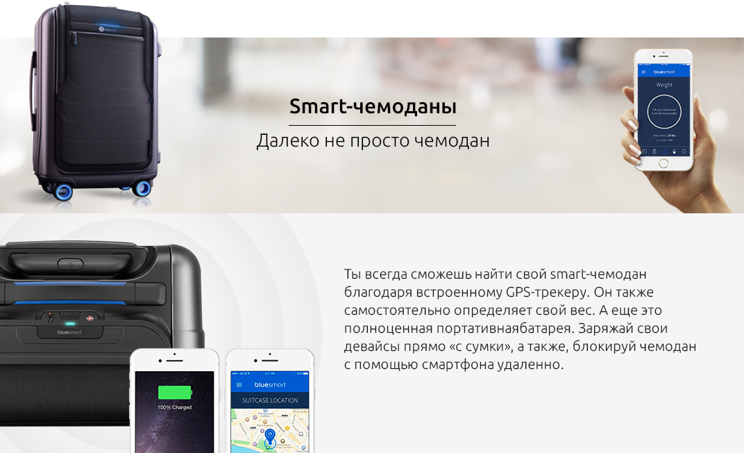 Smart-чемоданы