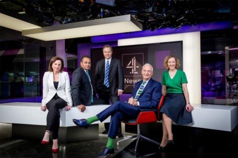 The Channel 4 News team.