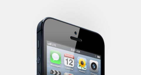 iPhone 5.