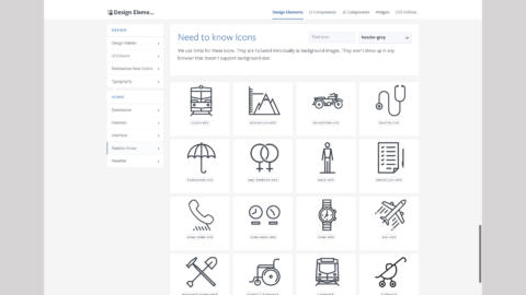 A collection of icons.