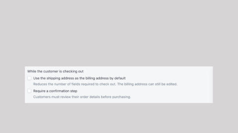 A simple interface element presenting a choice of options.