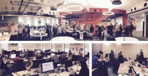 Virgin Holidays teams at work in their office spaces