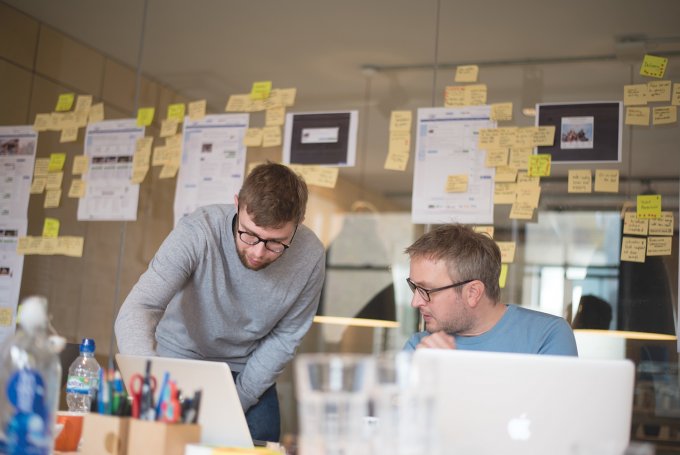 A design sprint in action