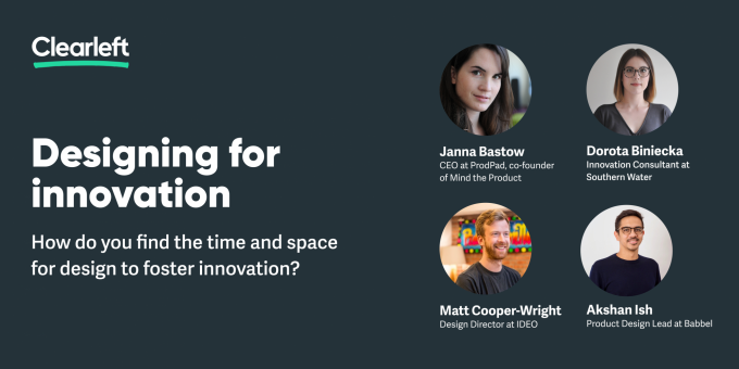 Designing for innovation panellists