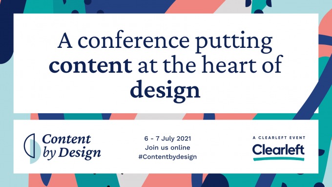 A conference putting content at the heart of design