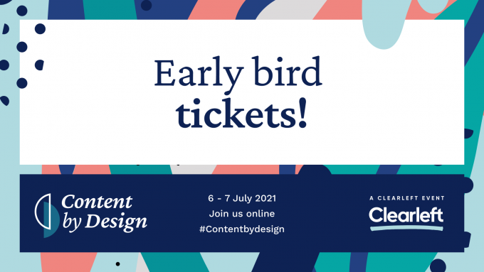 Early bird tickets!