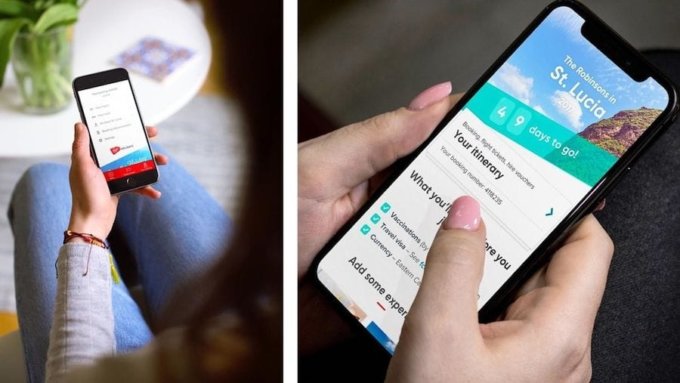 The app in people's hands.