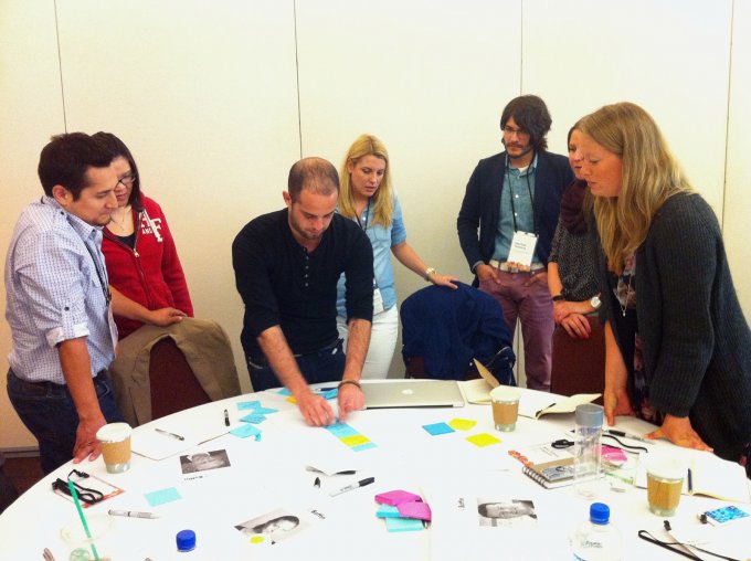 A workshop in progress.
