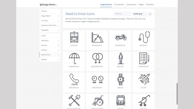 A collection of icons.