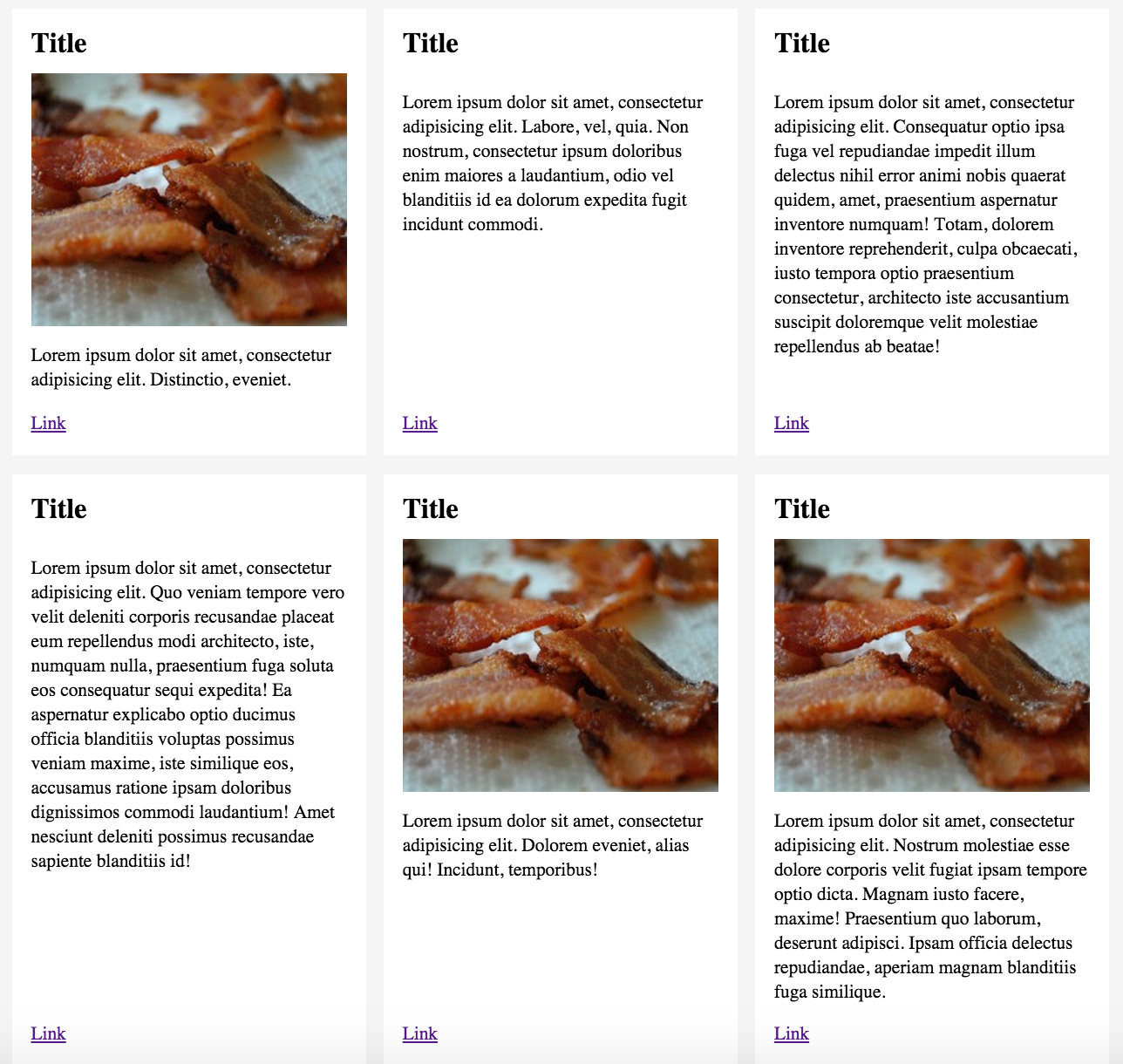 Achieving an equal height grid using flexbox