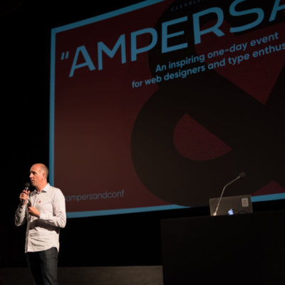 Richard Rutter hosting Ampersand 2018