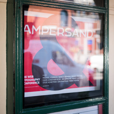 Ampersand 2018 Poster design