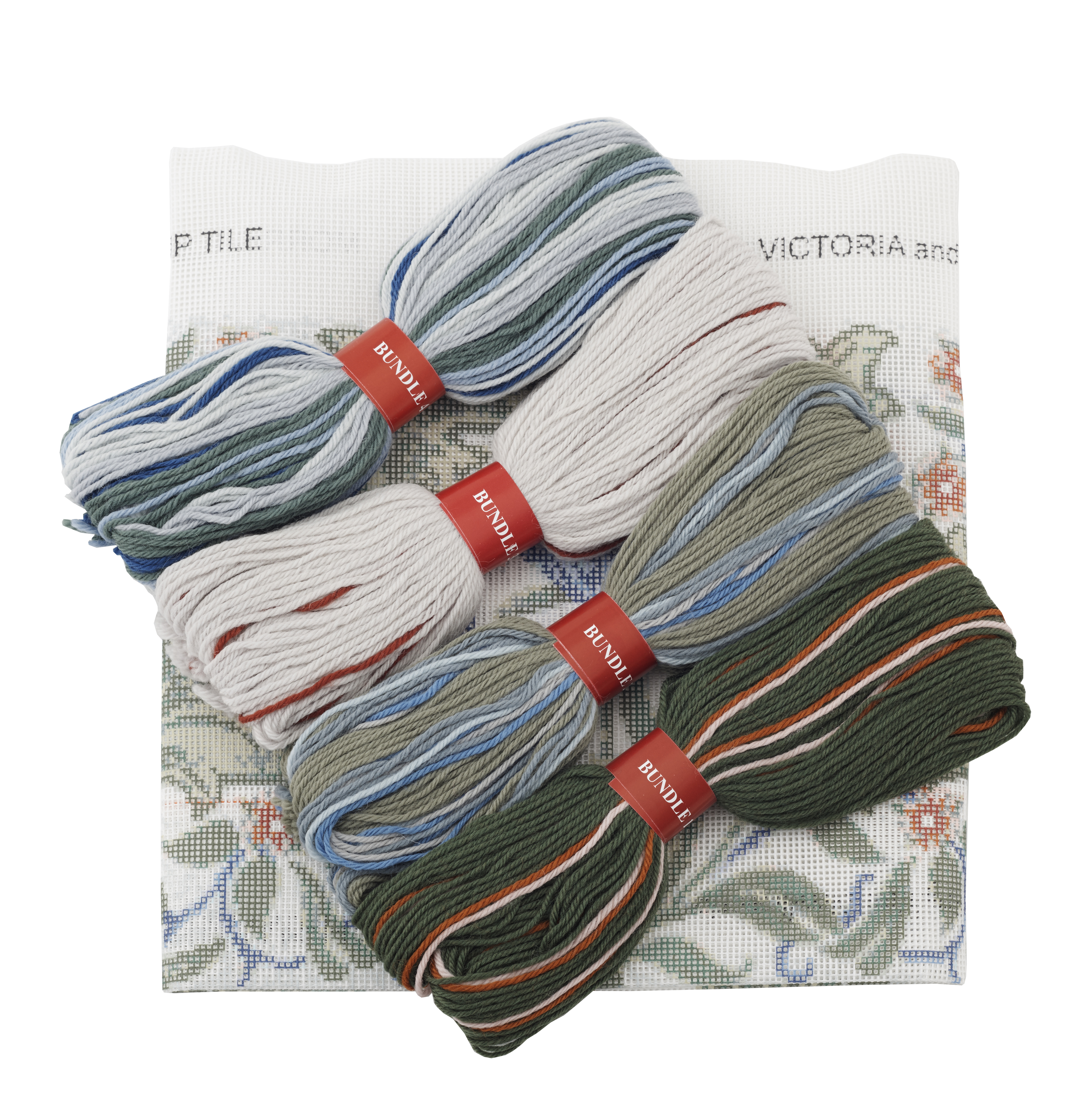 Morris tulip needlepoint kit by Ehrman