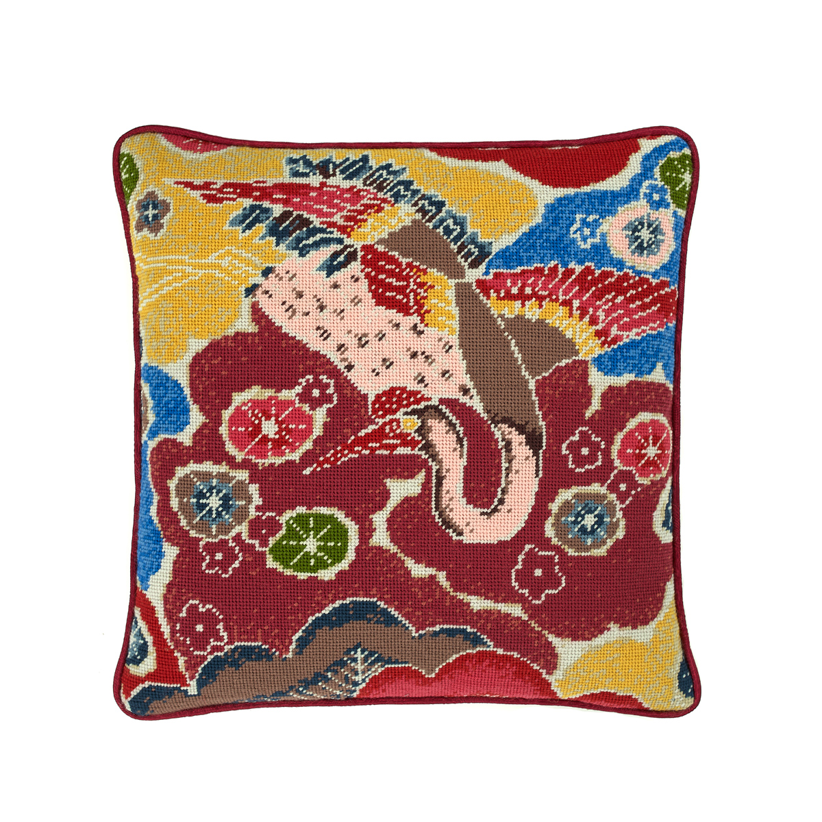 Japanese Crane Needlepoint Kit by Ehrman