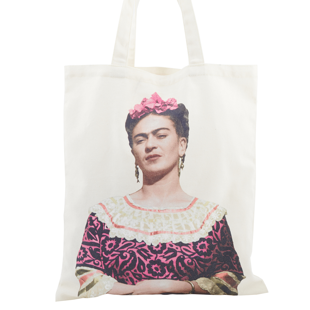 Frida Kahlo: Making Her Self Up cotton tote bag Frida Kahlo: Making Her Self Up cotton tote bag