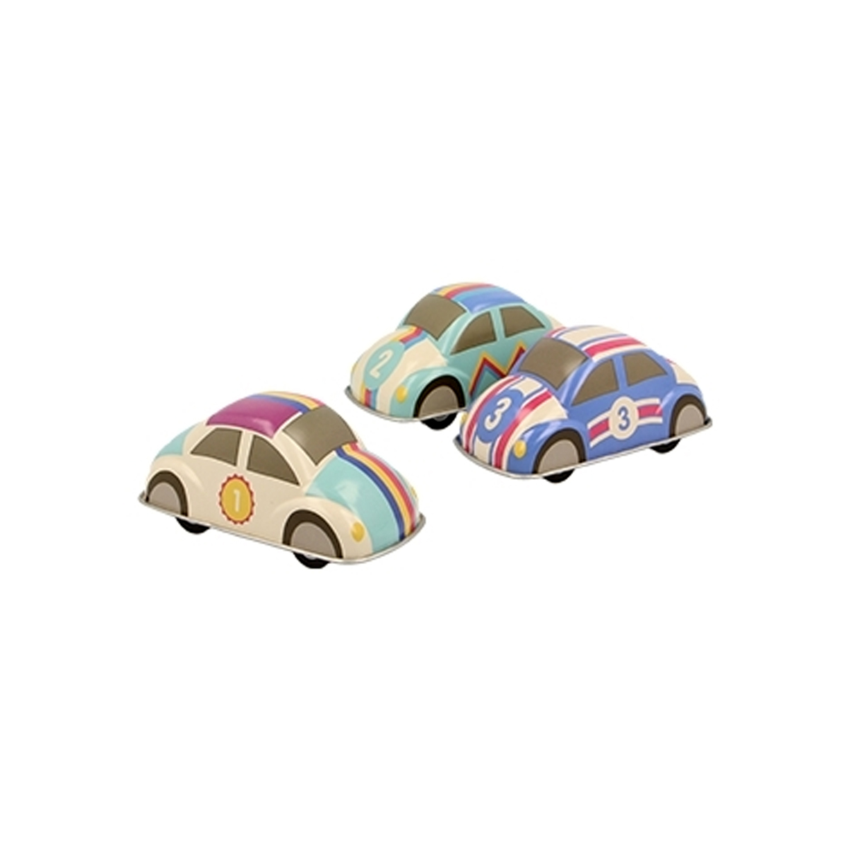 Tin clockwork car assorted