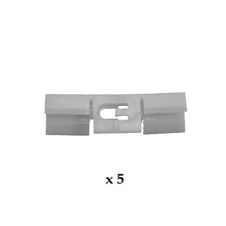 ROVER 600 1993-1999 WINDSCREEN SIDE BODY CLIP WHITE PACK of 5