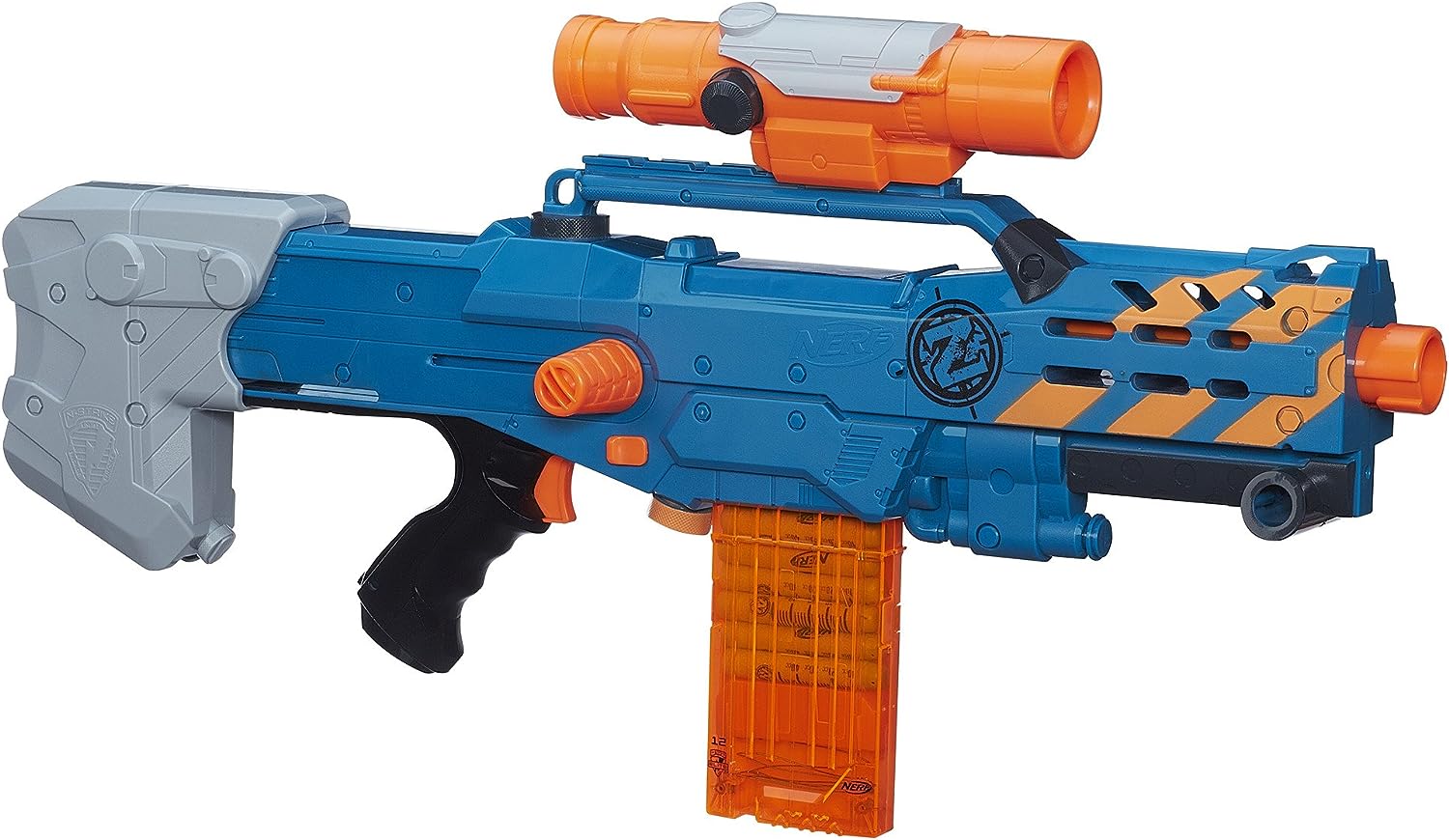 Nerf Zombie Strike Z.E.D. Squad Longshot CS-12 - Quick Reload 12