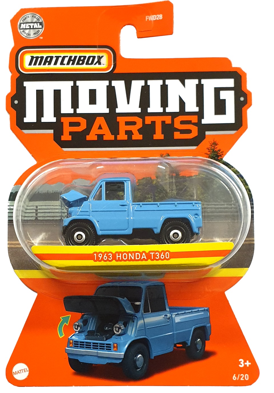 Matchbox Moving Parts No. 6/20 - 1963 Honda T360 1:64 Scale | eBay