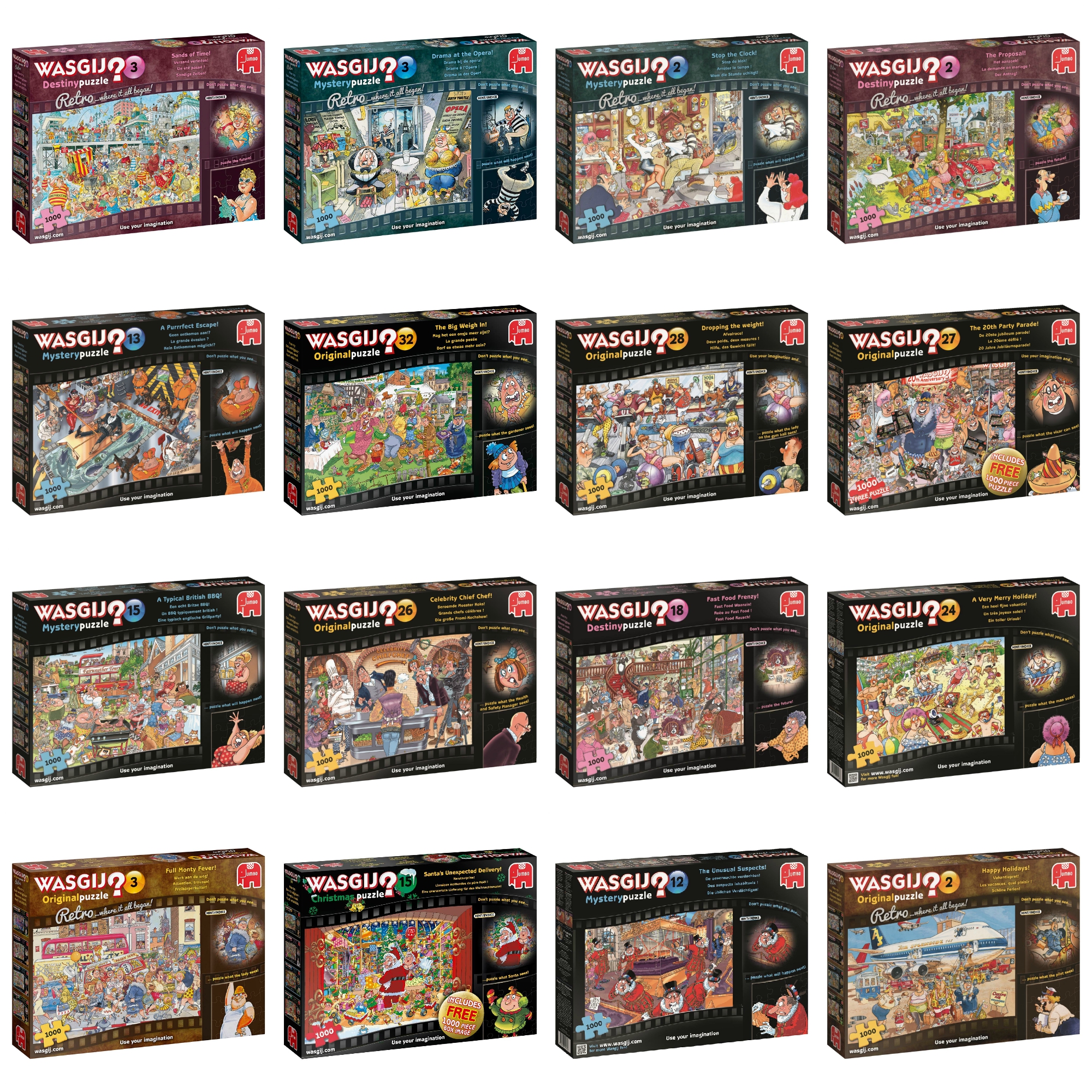 Wasgij Destiny 27, Café To Latte! 1000 Piece Jigsaw Puzzles For Adults - Colourful, Challenging & Brainteasing Adults Jigsaw Puzzle - Puzzle The Future - 100% Recycled Cardboard - 1000pcs - Jumbo - View #9