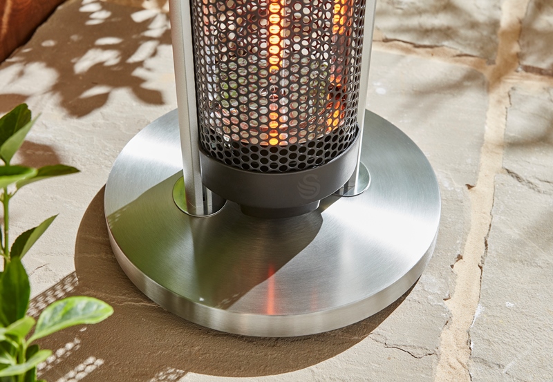 Swan Portable Patio Heater SH16330N Al Fresco 1200W Tip Over Safety Switch  5055322535889 | eBay