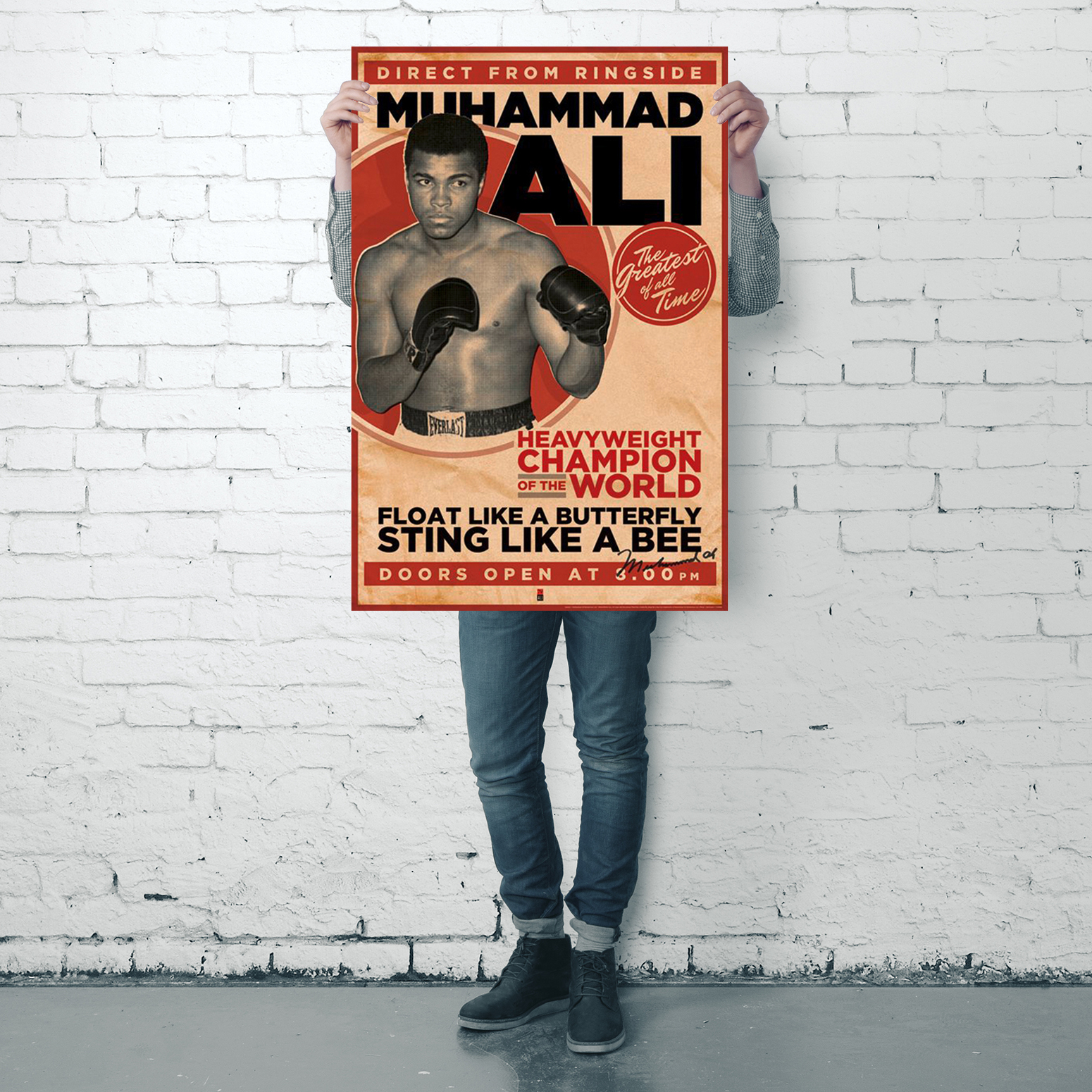 Poster, Affiche Muhammad Ali vs. Sonny Liston en ligne | 3+1 GRATUIT