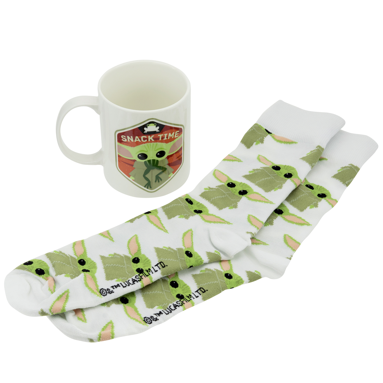 The Mandalorian Geschenkset Tasse Und Socken Baby Yoda Set Kaffeebecher Becher Ebay