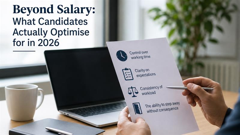 Beyond Salary: What Candidates Actually Optimise for in 2026