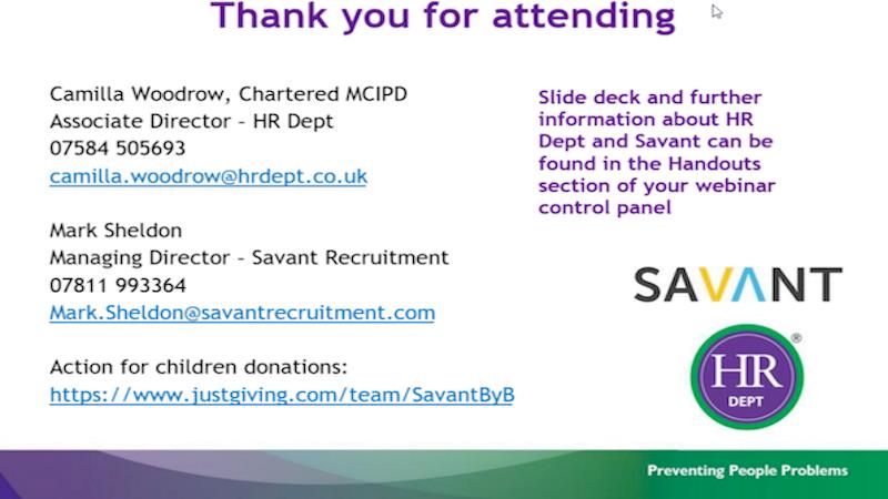 Managing organisational change and handling redundancies