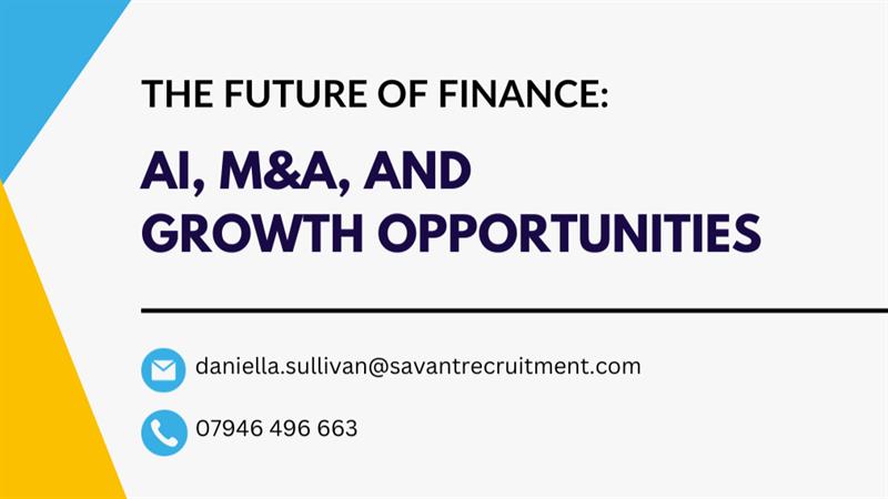 "The Future of Finance: AI, M&A, and Growth Opportunities"