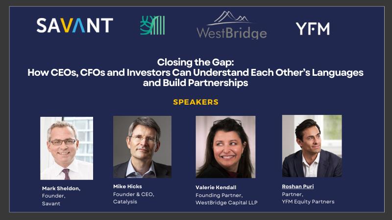 Closing the Gap: How CEOs, CFOs and Investors Can Understand Each Other’s Languages and Build Partnerships l February 2026