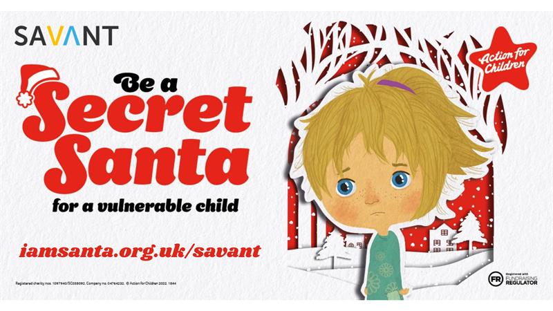 Be a Secret Santa for a Vulnerable Child this Christmas.