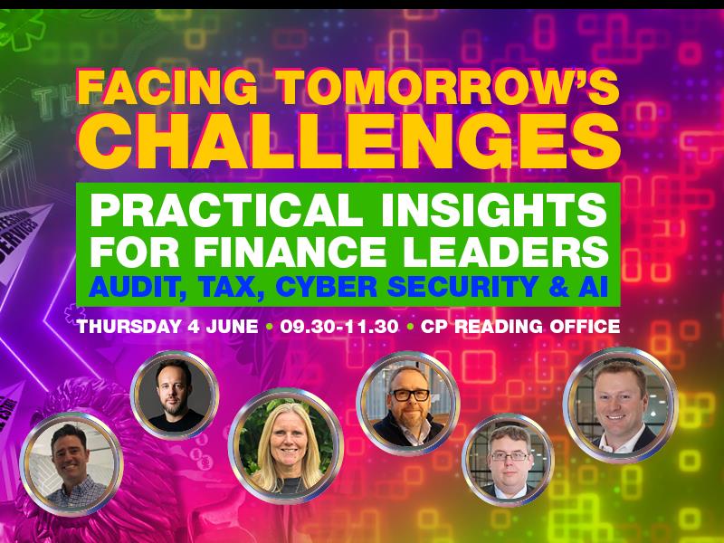 Facing Tomorrow’s Challenges – Practical Insights for Financial Leaders