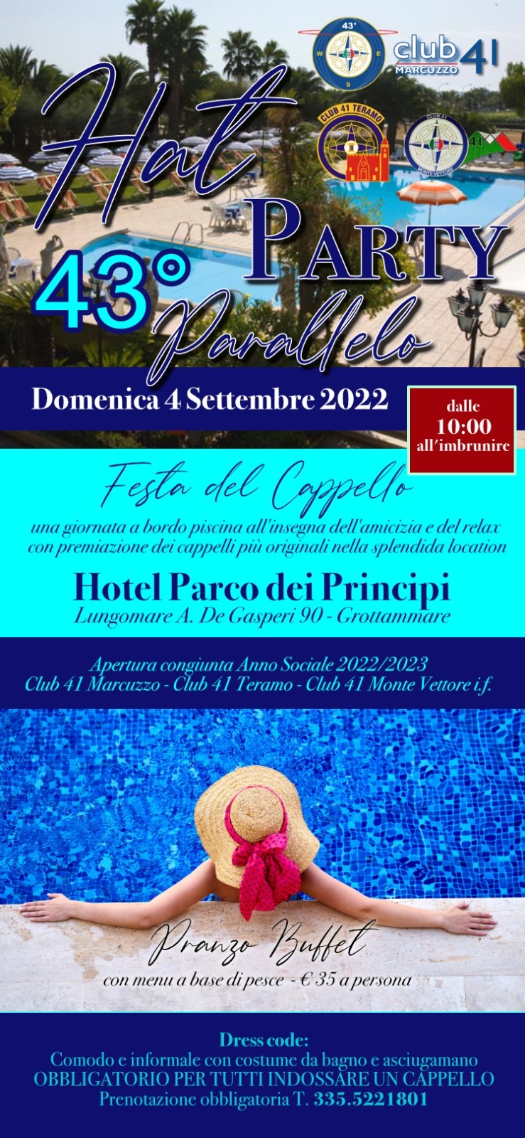 Festa del Cappello apertura anno sociale