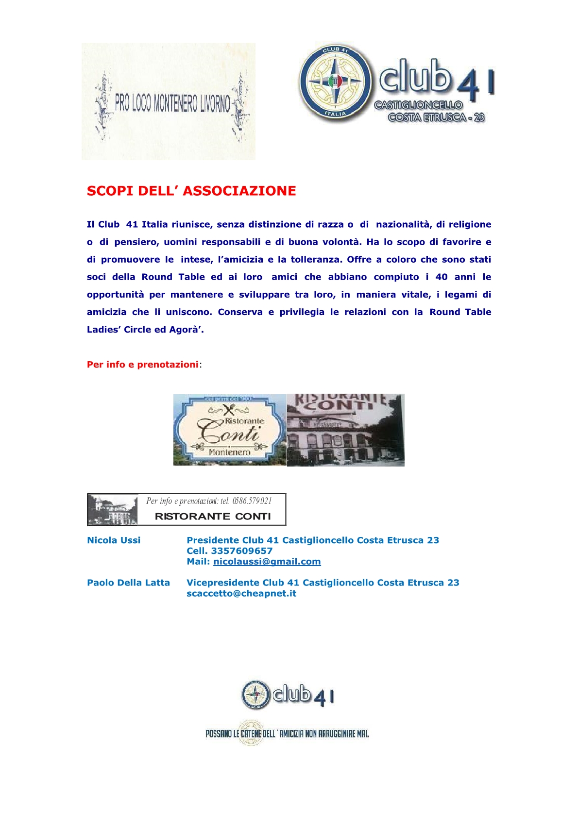 Confererenza su "Gli anni ruggenti a Castiglioncello" 