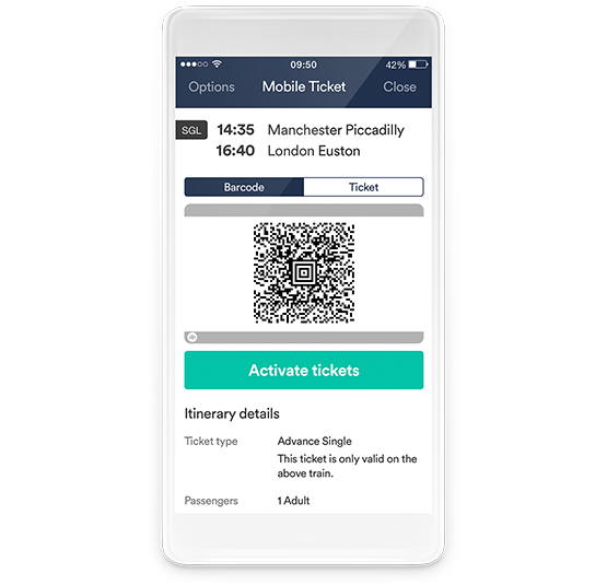 the train line mobile app