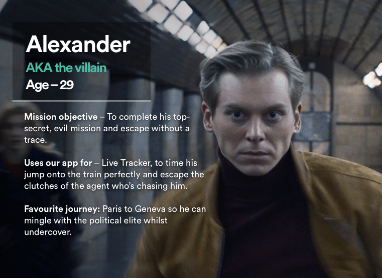 Trainline The Getaway Alexander