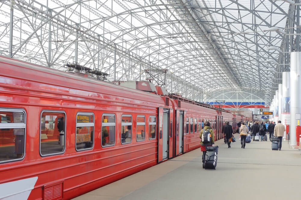 Train en Russie