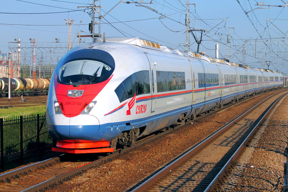Train russe Sapsan