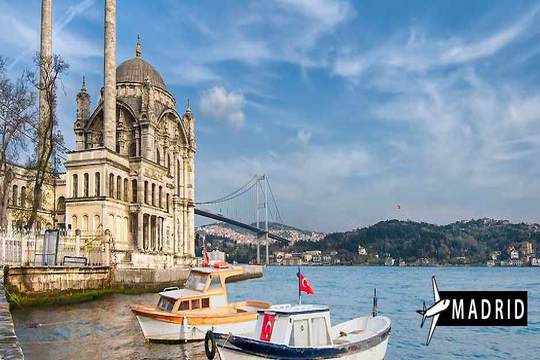 Estambul: Vuelo de Madrid + 4 noches con desayuno 