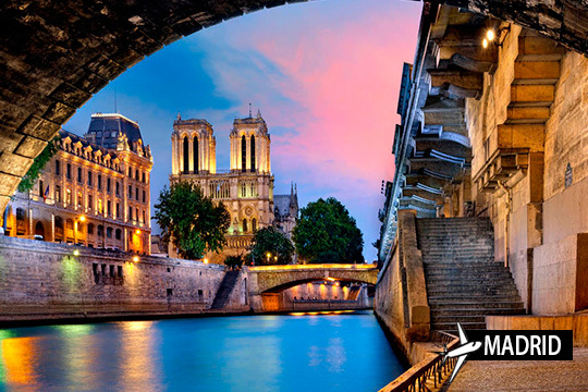 Semana Santa a París: 4 noches + desayunos ¡Vuelo de Madrid!