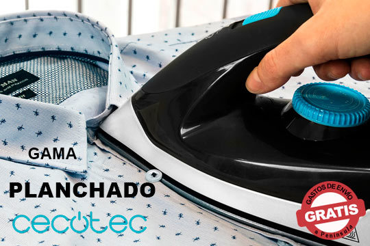 Elige tu centro de planchado Cecotec