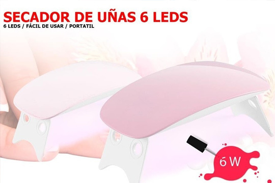 Secador de Uñas 6 Leds